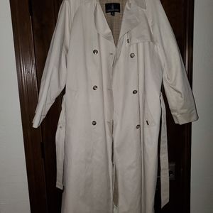 Women's Double Breasted Trench Coat - 14 regular